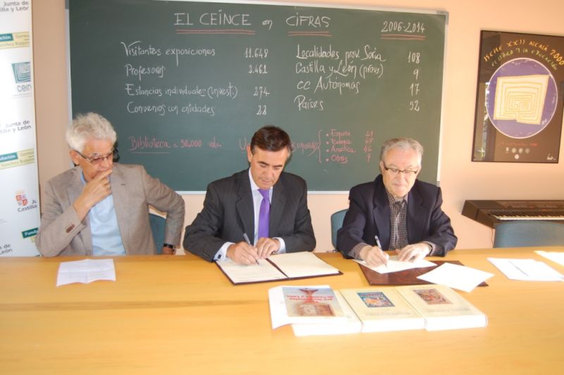 La Diputación de Soria Aportará 3.000 euros a la Asociación Cultural Schola Nostra para el desarrollo de actividades culturales en la provincia a través del Centro Internacional de la Cultura Escolar