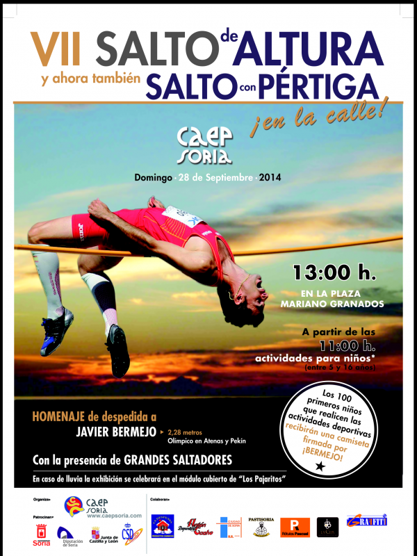 VII Exhibición de saltos de altura y con pértiga 