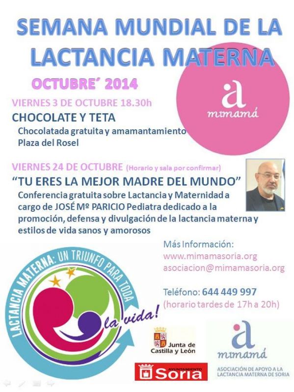 Semana Mundial de la Lactancia Materna. un triunfo para toda la vida.