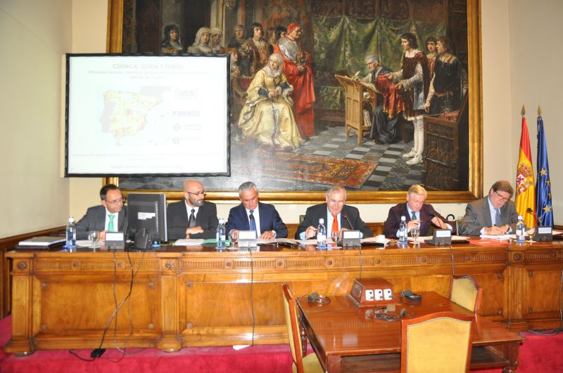 Las organizaciones de Soria, Cuenca y Teruel pedirán a Gobierno y Partidos que cumplan el acuerdo del Congreso que respalda sus derechos como zonas despobladas