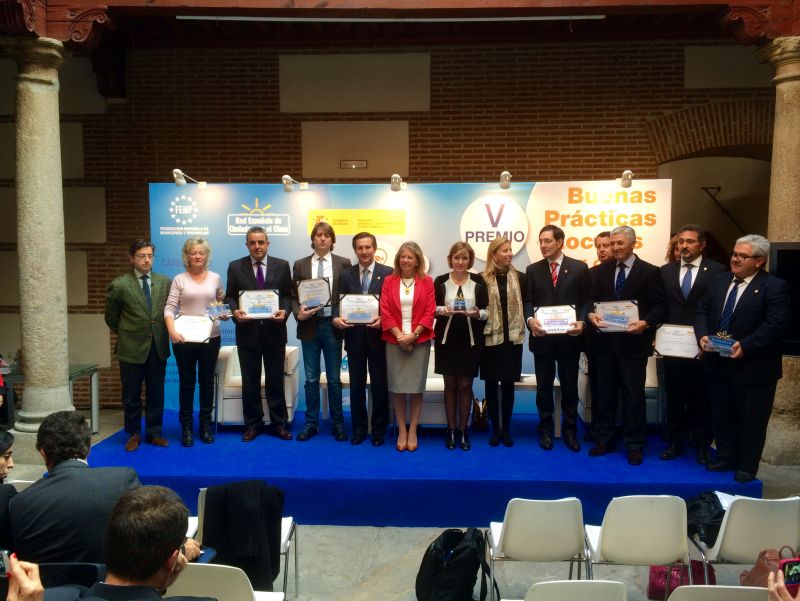 El alcalde Carlos Martínez ha recibido en la FEMP el premio Buenas Prácticas por el programa custodios ambientales
