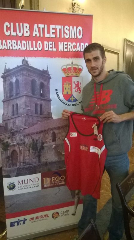 El Atleta Javier Abad del CAEP Soria ha sido fichado por un nuevo club de atletismo creado en la provincia de Burgos entre la zona de pinares y sierra de la demanda. 