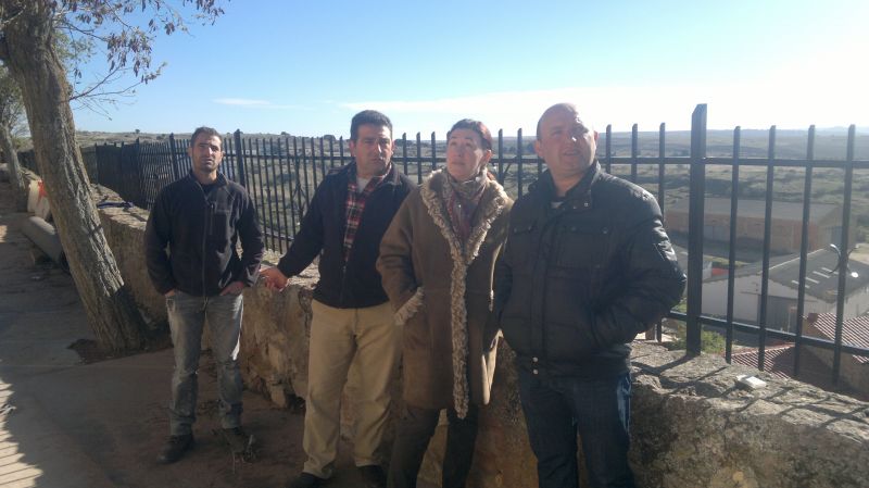 El Gobierno de España acomete las obras de mejora de caminos rurales en Alcubilla de las Peñas y Valderrodilla