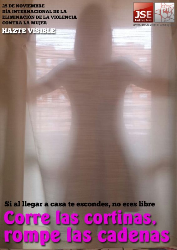 Juventudes Socialistas de Castilla y León exige al Gobierno central y autonómico el cese inmediato de los recortes en materia de igualdad y prevención de la violencia de género.