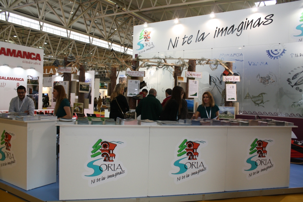 Naturaleza y Deporte, nuevas tecnologías, rutas de senderismo, micología y gastronomía centran la primera jornada de la Diputación de Soria en Intur 2014