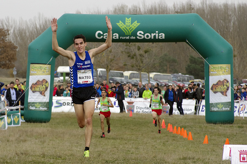 Los atletas sorianos y del CAEP se juegan las plazaspara el Europeo de Cross en Alcobendas