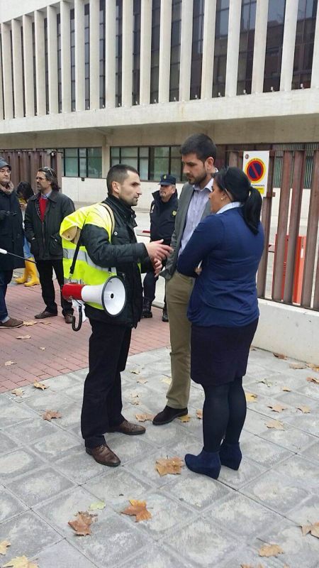 El PSOE comparte la protesta de los policías  locales en contra de la modificación de la Ley de Coordinación de la Policía Local de la Comunidad Autónoma 