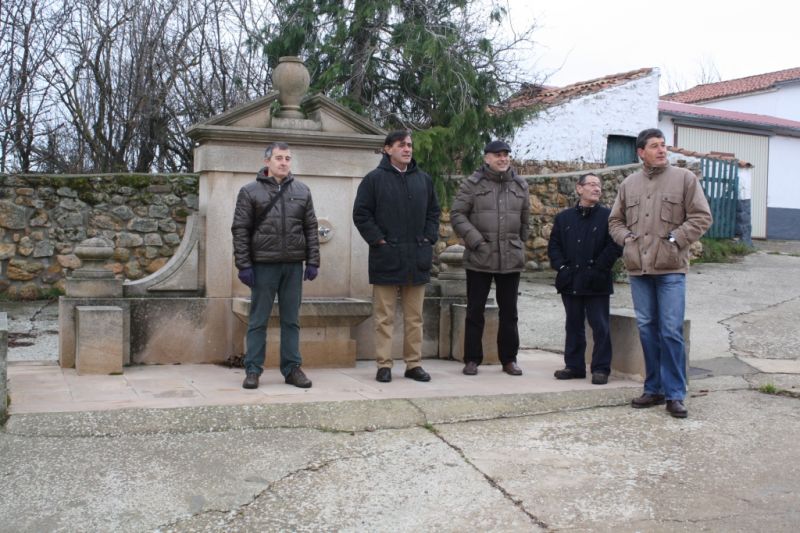 VISITA A LAS LOCALIDADES DE RABANERA DEL CAMPO Y LUBIA PARA CONOCER LAS ÚLTIMAS INVERSIONES DE PLANES PROVINCIALES POR IMPORTE DE 79.000 EUROS