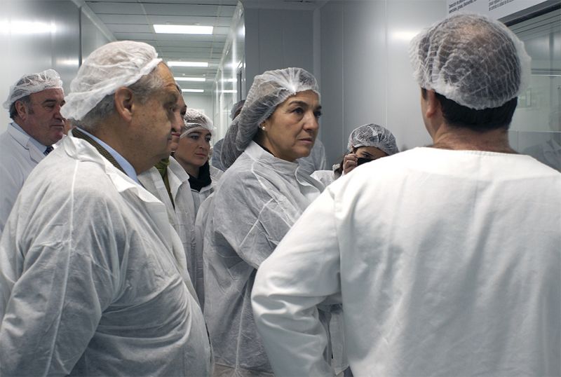 La secretaria de Estado de Investigación, Desarrollo e Innovación, Carmen Vela, visita Soria Natural 