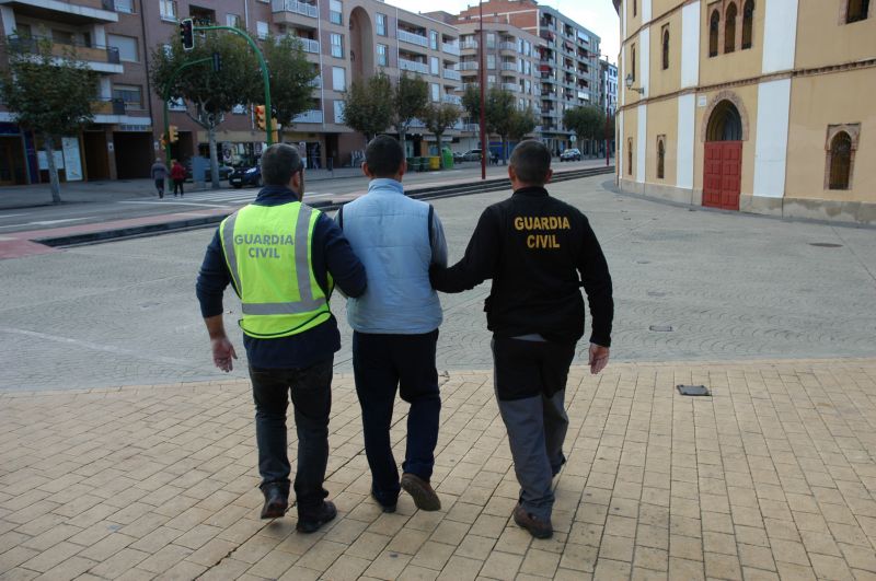La Guardia Civil detiene a cuatro personas por un robo con violencia y lesiones a tres ancianas en una vivienda de una localidad de la Ribera del Jalón