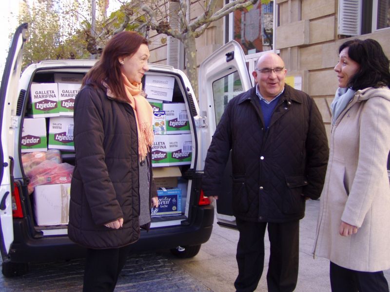 La subdelegación del Gobierno recoge 1.400 kilogramos de alimentos en la campaña promovida entre los empleados de la Administración General del Estado en Soria
