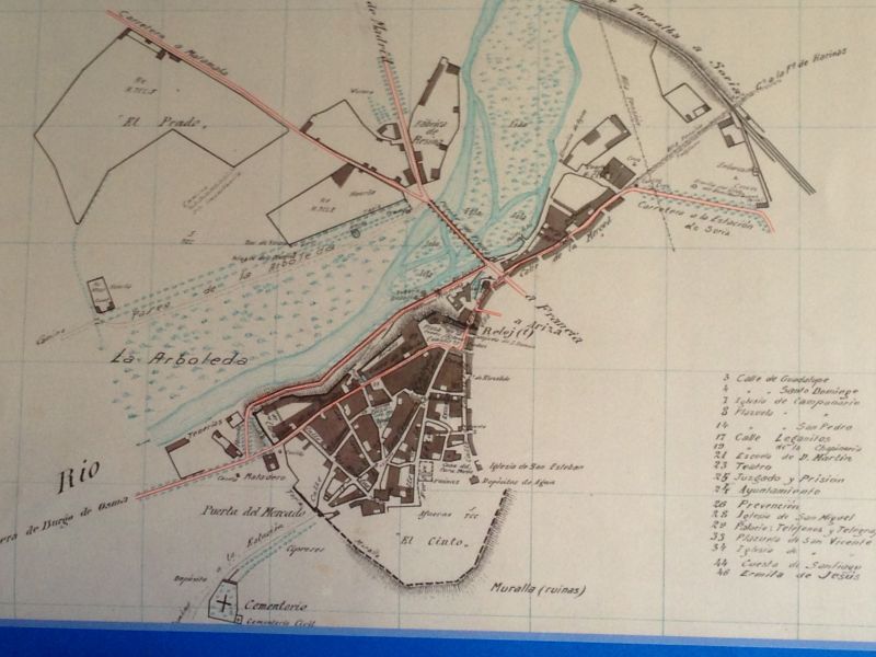 El Instituto Geográfico Nacional (IGN), del Ministerio de Fomento, incluye en su calendario de 2015 mapas históricos de Zamora, Toro y Almazán (Soria)