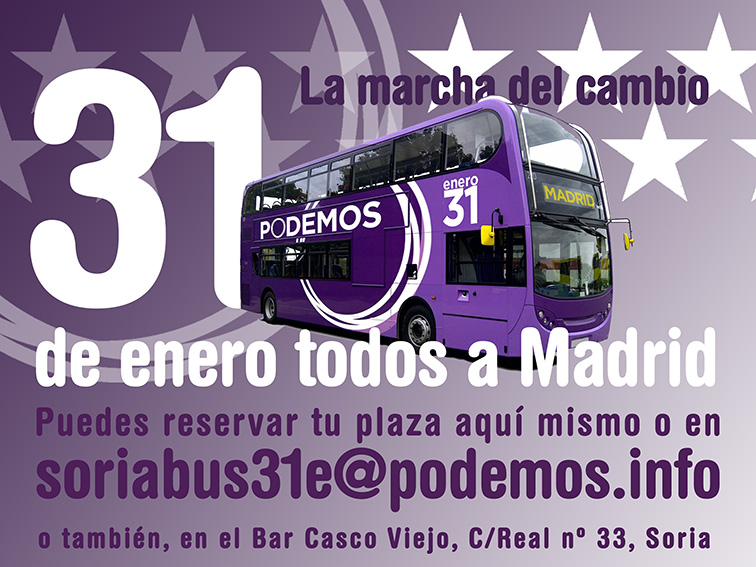 Información sobre la Marcha del Cambio 31E