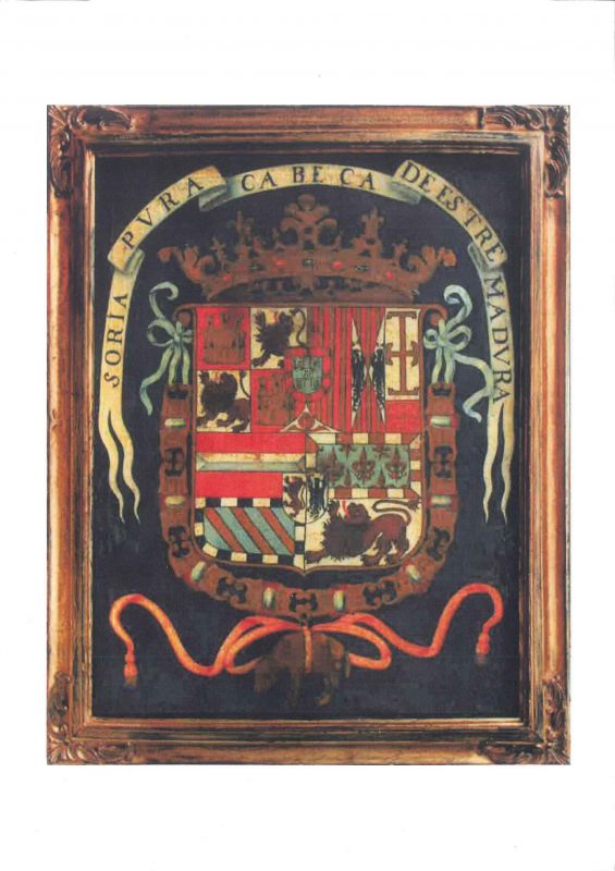 Rafael García de la Rosa dona al Ayuntamiento un escudo heráldico correspondiente al reinado de Felipe II
