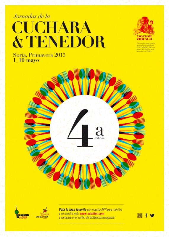 La 4ª Edición de las Jornadas de la Cuchara y el Tenedor homenajearán a Doctor Zhivago