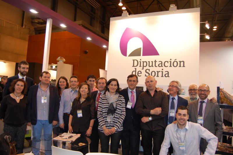 La Diputación de Soria presente en el Salón de Gourmets de Madrid del 13 al 16 de Abril junto a 14 empresas sorianas para promocionar los productos agroalimentarios
