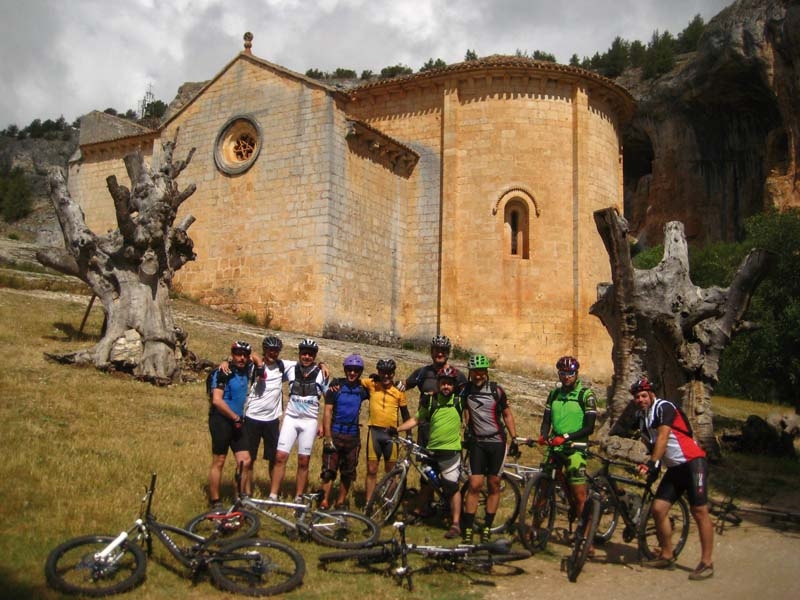 La Ruta de los Templarios comienza la temporada  de rutas en en bici de montaña por la provincia de Soria