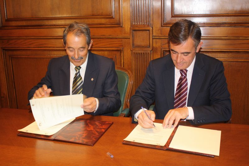 Convenio de colaboración entre la Diputación de Soria y la Hermandad de Donantes de Sangre