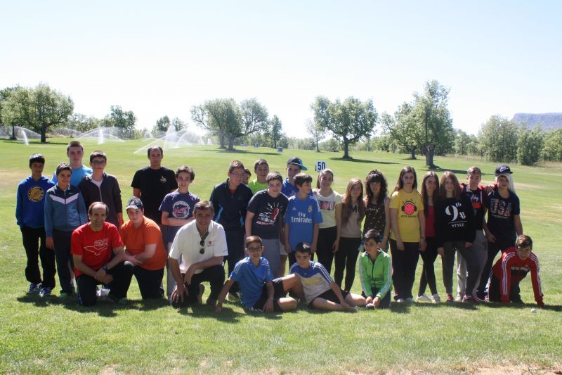 248 escolares participan en los Cursos de Iniciación al Golf organizados por la Diputación de Soria
