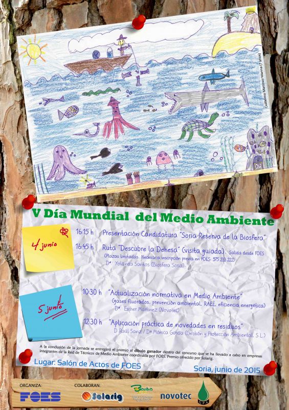 FOES junto a la Red de Técnicos de Medioambiente de Soria celebran el Día Mundial del Medioambiente