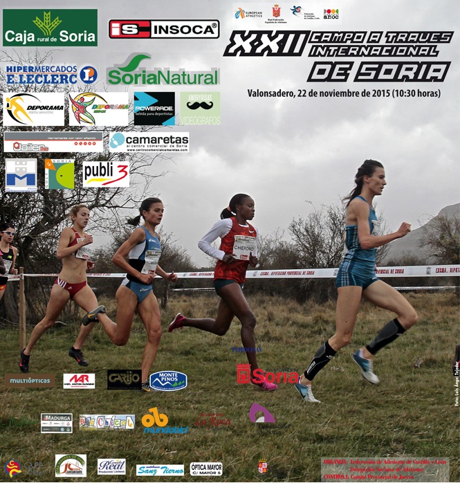 El Cross de Soria ya tiene la cartelería de la prueba del 22 de noviembre