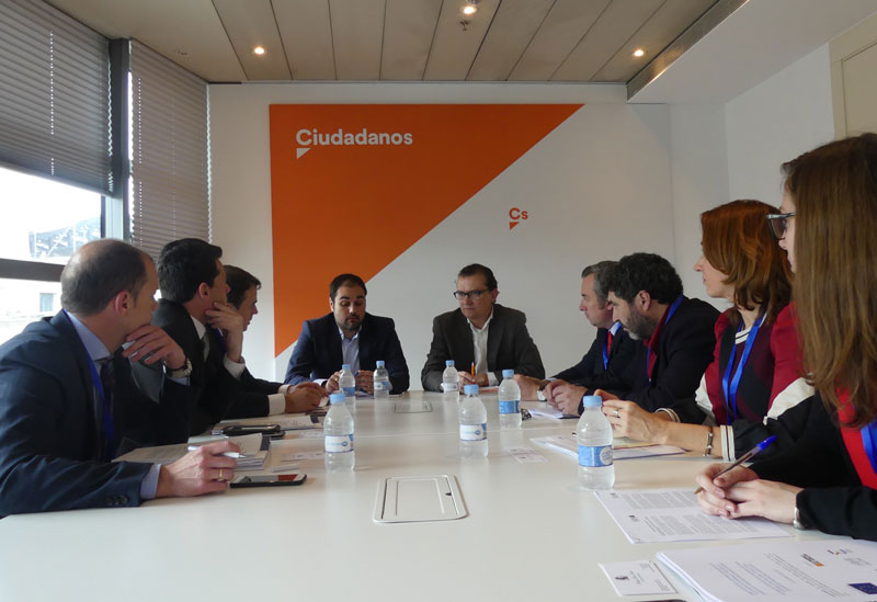 La SSPA traslada sus medidas frente a la despoblación a los grupos parlamentarios de Ciudadanos y Unidos Podemos