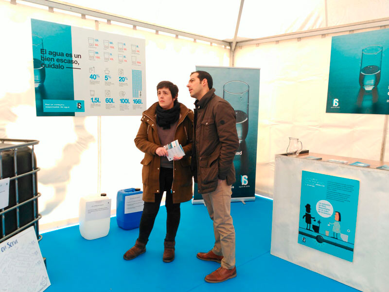 El Ayuntamiento y la empresa mixta del agua conmemoran el Día del Agua con campañas que fomenten su consumo responsable