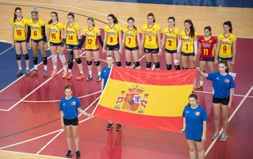 España cierra el Preeuropeo sub19 de voleibol femenino con tres derrotas