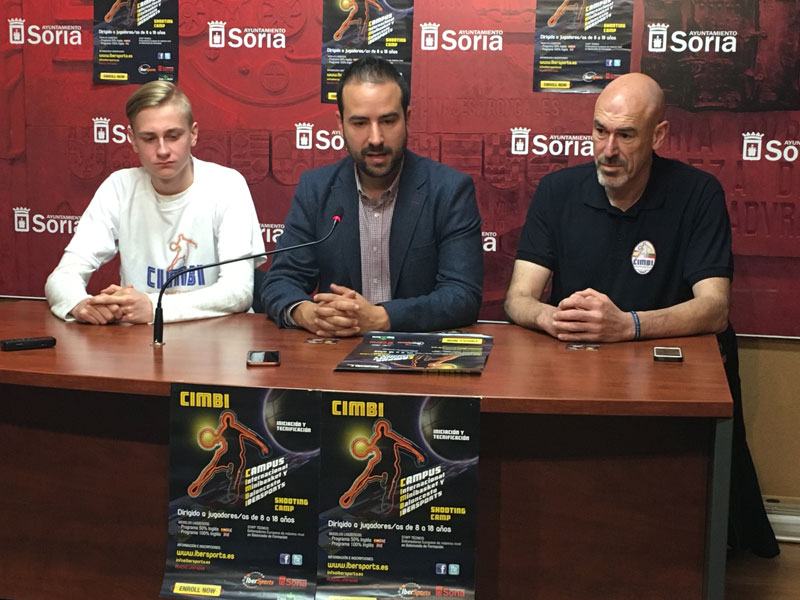 Soria acoge la primera semana de julio un campus internacional de baloncesto con técnicos nacionales y lituanos