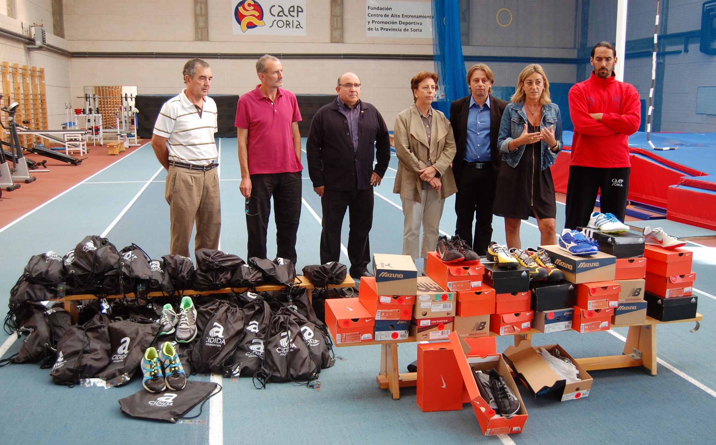 La Fundación CIDIDA avanza con  la memoria de la Universidad del Deporte y  desarrolla actividades humanitarias en Soria