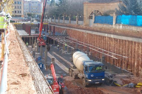 La peatonalización del Espolón avanza según la previsión y en enero encara una nueva fase con más de 70 empleos