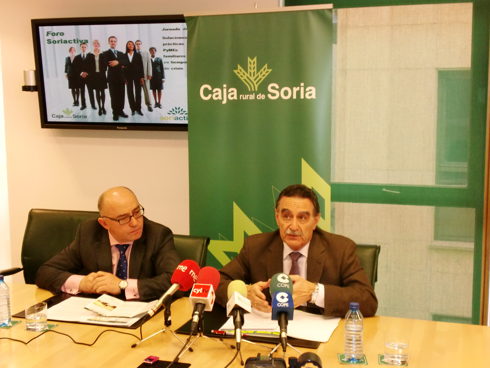 LA FUNDACIÓN SORIACTIVA Y CAJA RURAL DE SORIA ORGANIZAN TRES JORNADAS SOBRE LA BÚSQUEDA DE SOLUCIONES PRÁCTICAS PARA PYMES FAMILIARES EN TIEMPOS DE CRISIS