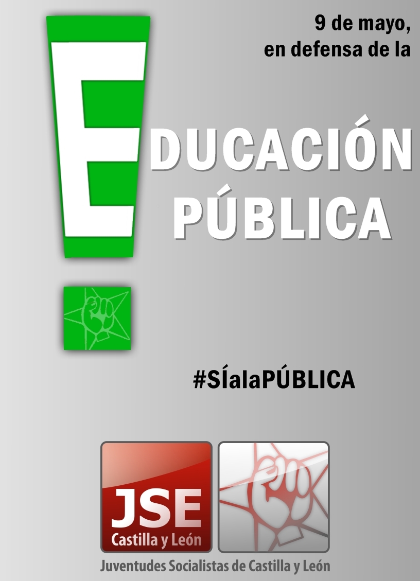 Juventudes Socialistas llama a la movilización en Soria para la huelga educativa del 9 de mayo