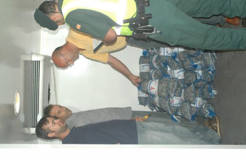 Incautados 500 kilos de chirlas que no cumplían con la talla mínima reglamentaria