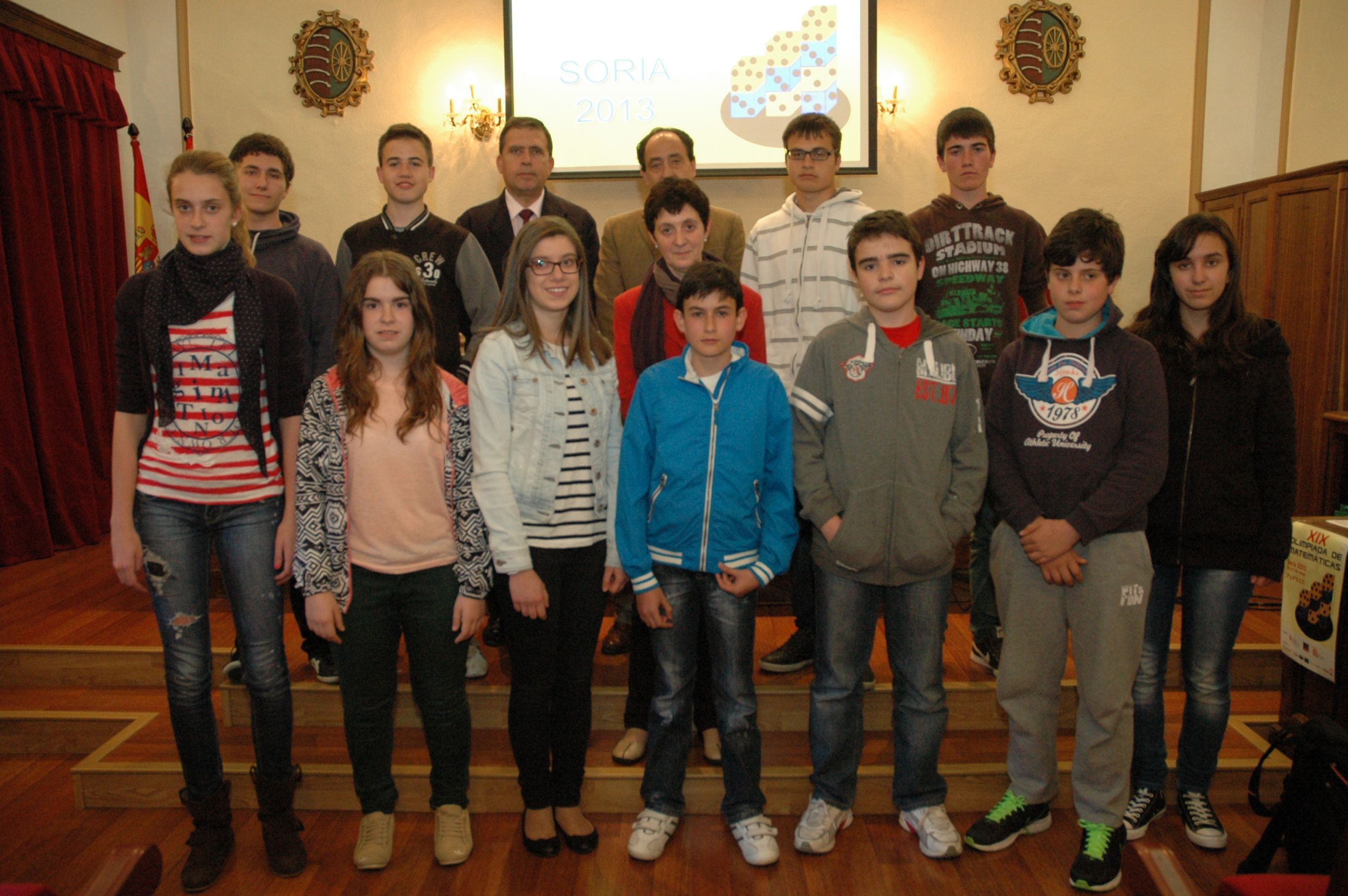 Hoy se han entregado los premios de la XIX Olimpiada Provincial de Matemáticas