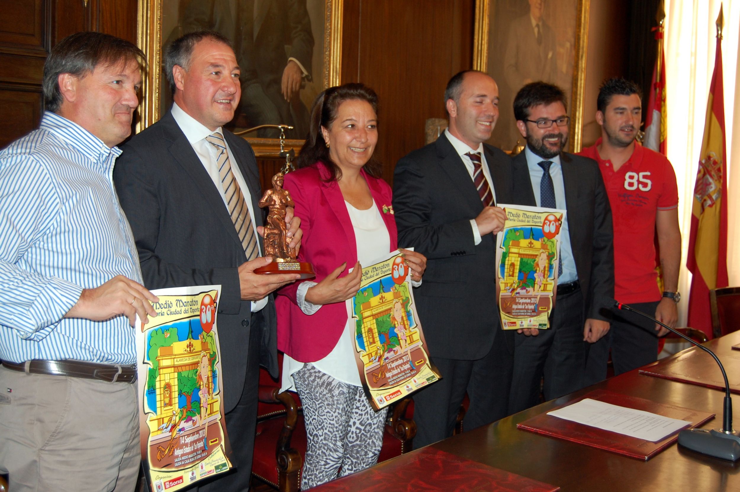 La Media Maratón Ciudad de Soria camina este sábado hacia el récord de participación con un circuito urbano que pone en valor el casco histórico 