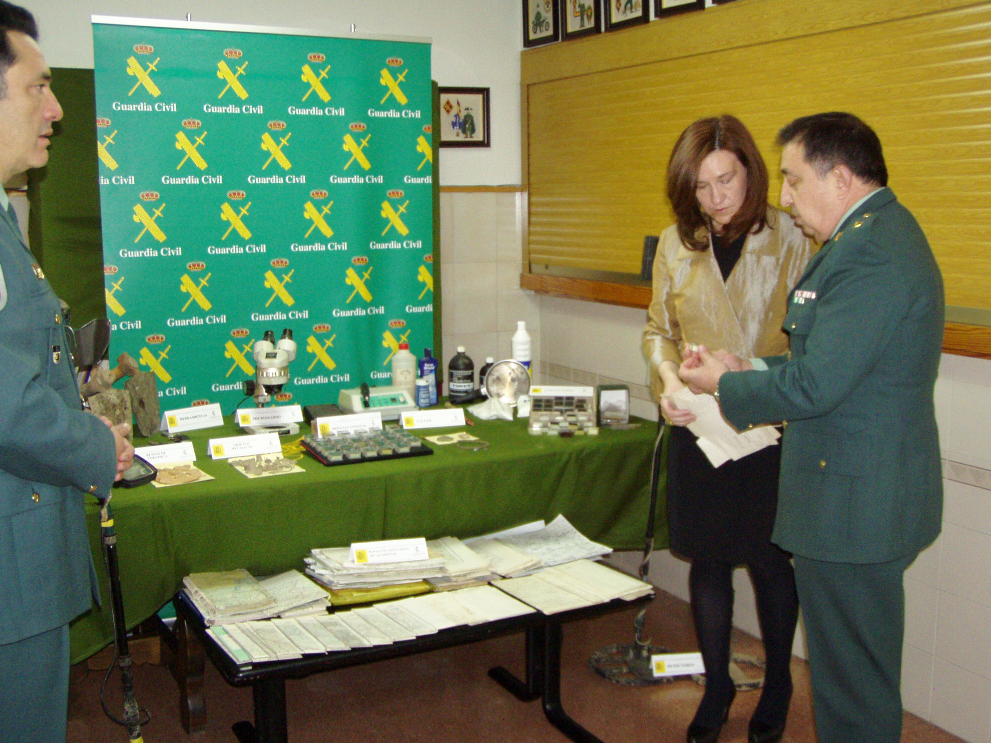 La Guardia Civil detiene a dos presuntos expoliadores del yacimiento de Tiermes en la Operación Picador