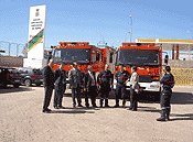 LA DIPUTACIÓN ENTREGA DOS NUEVOS CAMIONES BOMBA A LOS PARQUES DE BOMBEROS DE ALMAZÁN Y SAN ESTEBAN