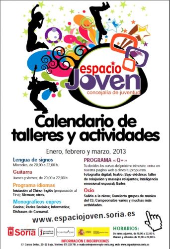 El Centro Joven arranca este trimestre con actividades a la carta para sus usuarios