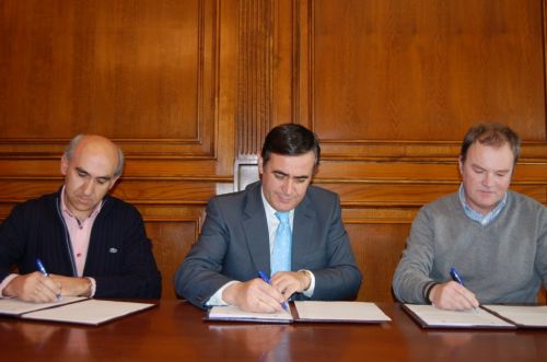Convenio de colaboraci&oacute;n entre el consorcio diputaci&oacute;n-ayuntamiento de Soria para la gesti&oacute;n del CTR de Golmayo y las empresas Gesti&oacute;n de Residuos Soria S.L. y Canteras Golmayo S.A.