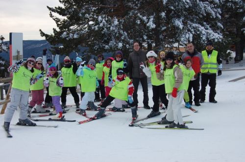 600 escolares de la provincia participan en el programa "nieve en Santa In&eacute;s" de la diputaci&oacute;n provincial de Soria
