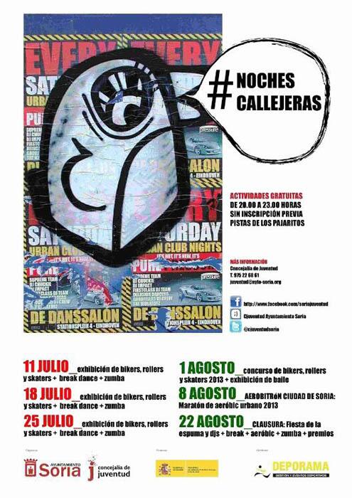 Mañana arrancan las Noches Callejeras del Ayuntamiento de Soria