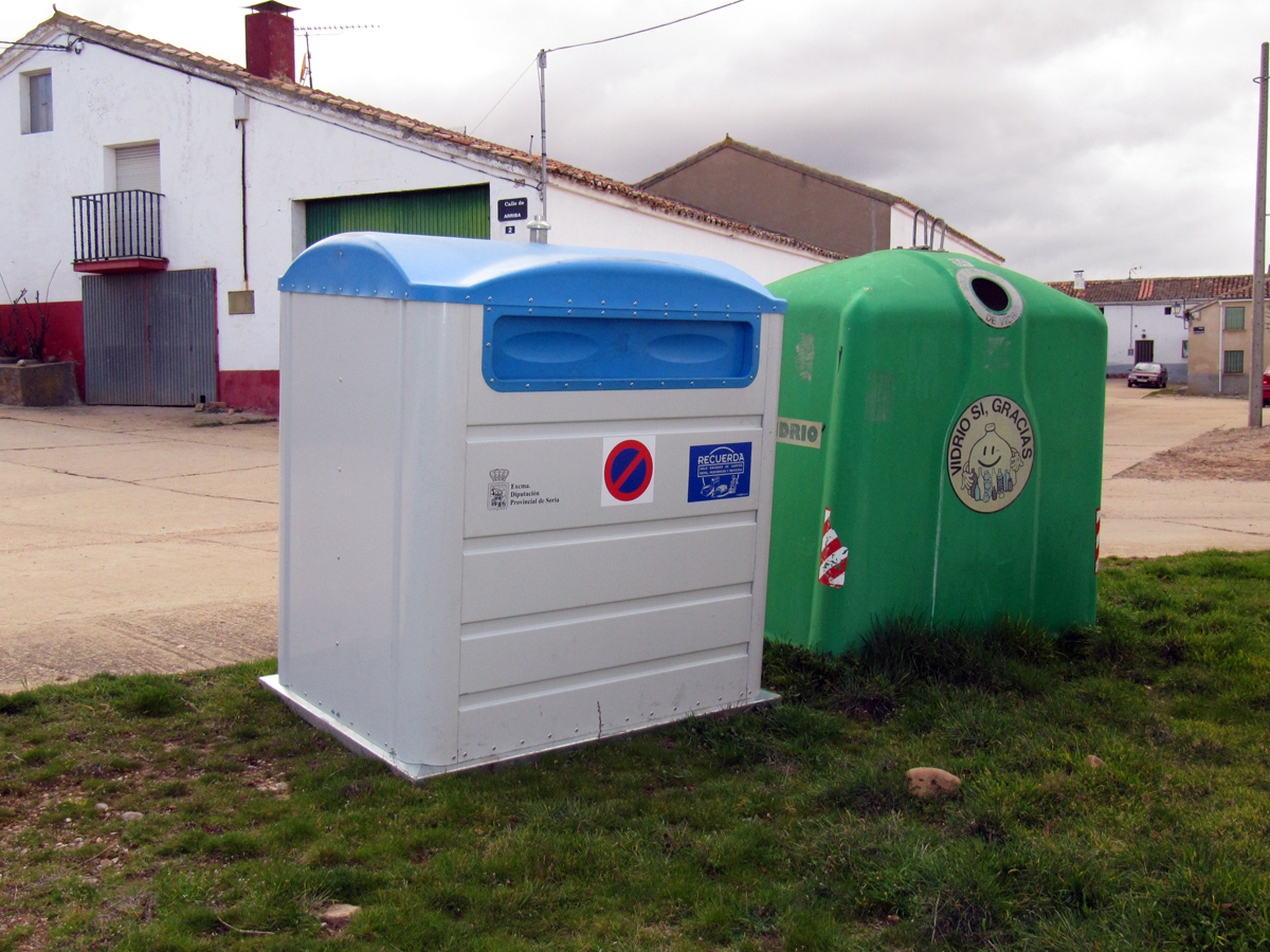 El Ayuntamiento de Cubo de la Solana continúa extendiendo el reciclaje de R.S.U. por todos sus núcleos de población
